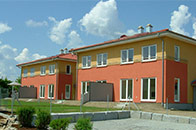 Affing, Lkr. Augsburg, 4 Doppelhaushälften auf Keller, 2007, bzw. Tiefgarage, Kamin, Rollos